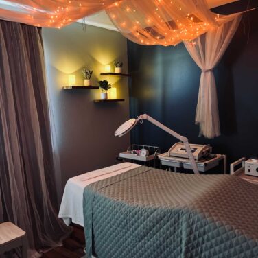 Treatment Room at Aesthetic Therapy Williamsburg VA